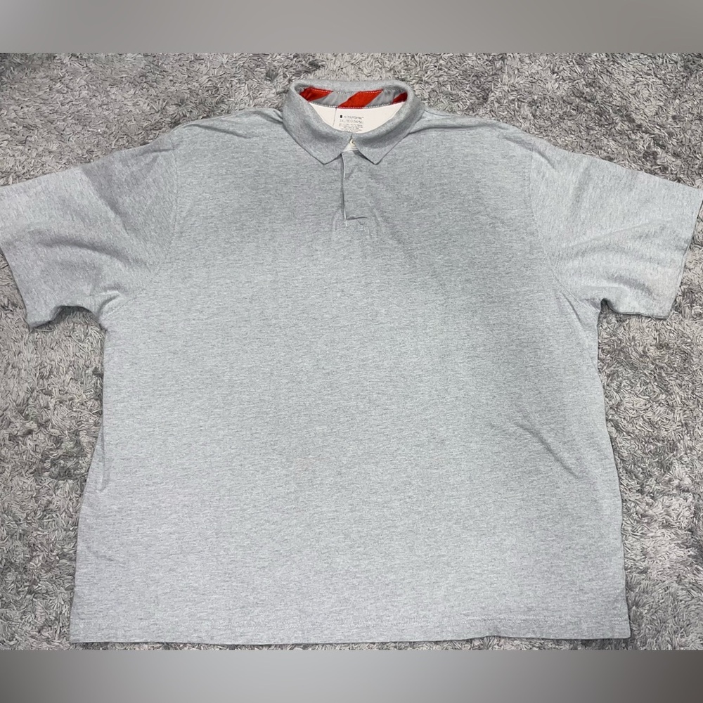 No Boundaries Gray Polo Shirt Classic Design